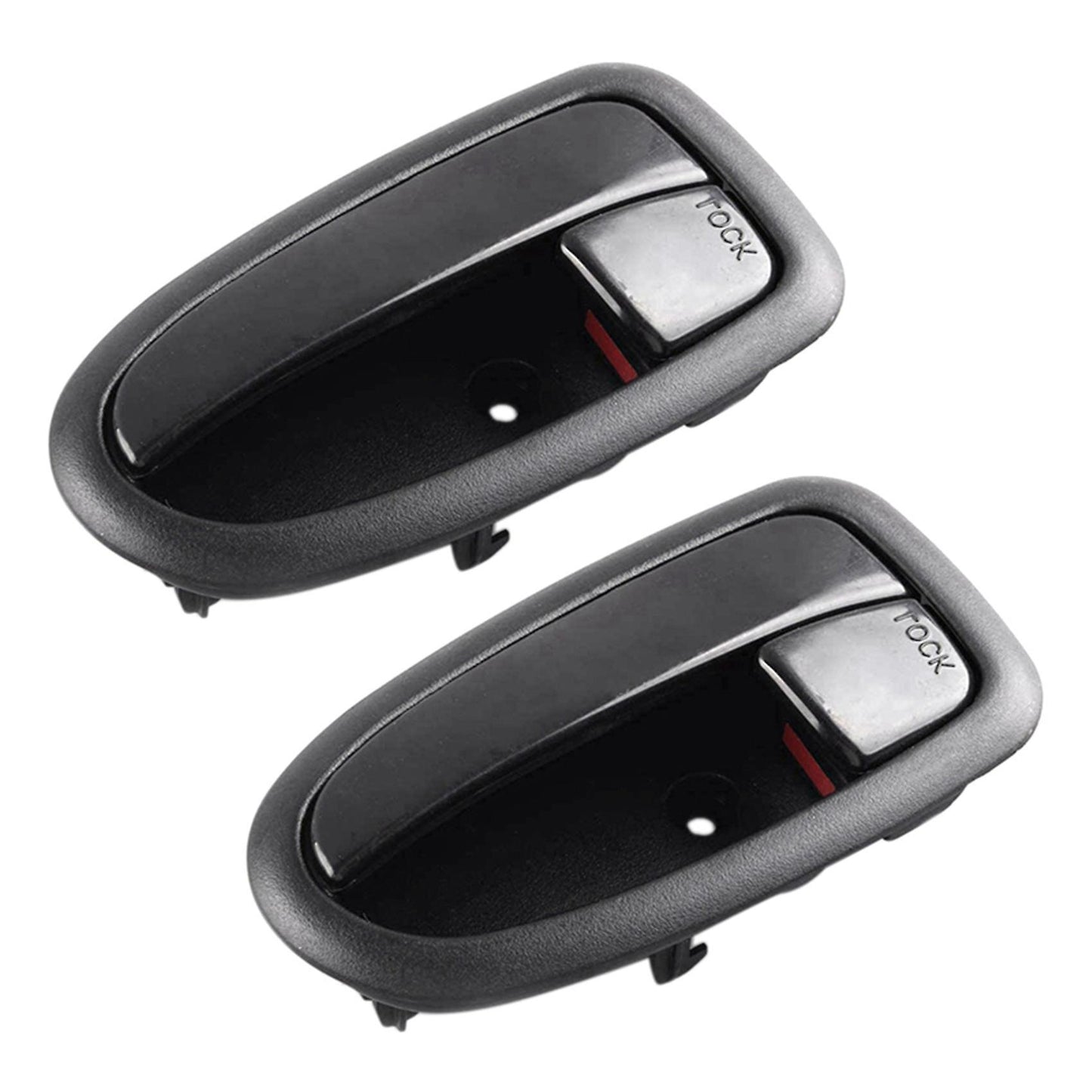 2x Car Black Door Handle for Hyundai Matrix Lavita 82610-17010 Left