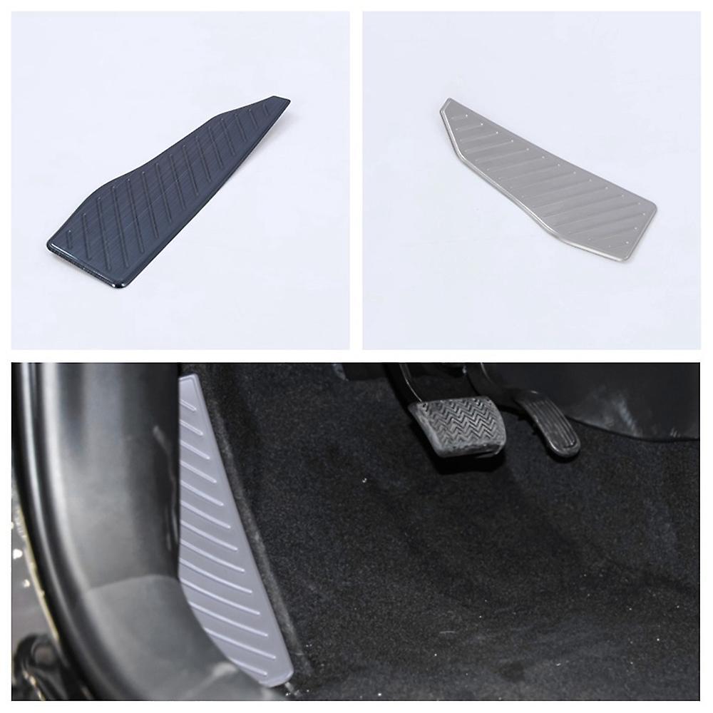 Rest Pedal Foot Pads Cover Trim for Toyota Corolla Cross 21-22 Silver