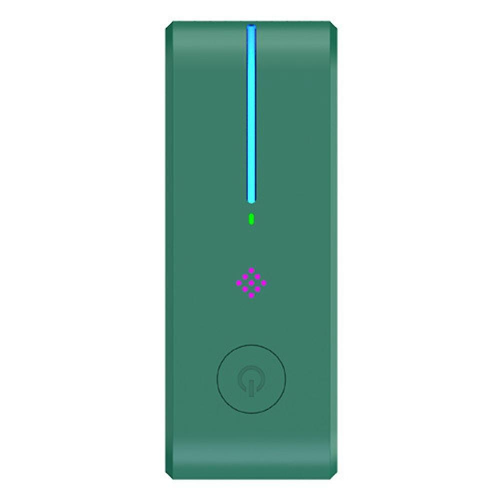 Plug In Air Purifier for Home Cleaner Small Air Ionizer Green Eu Plug