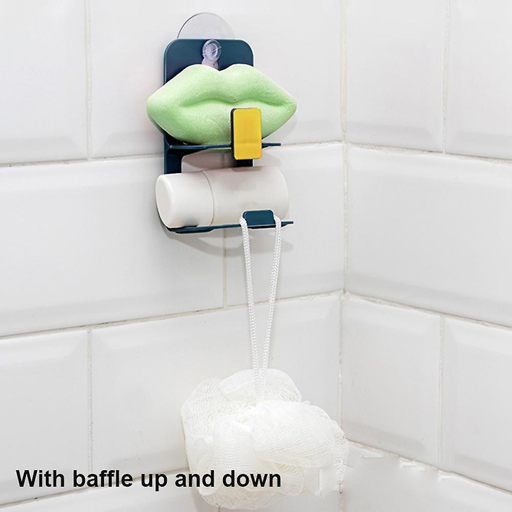 Double-layer Kitchen Sink Drain Rack Kitchen Sink Soap Holder Pink