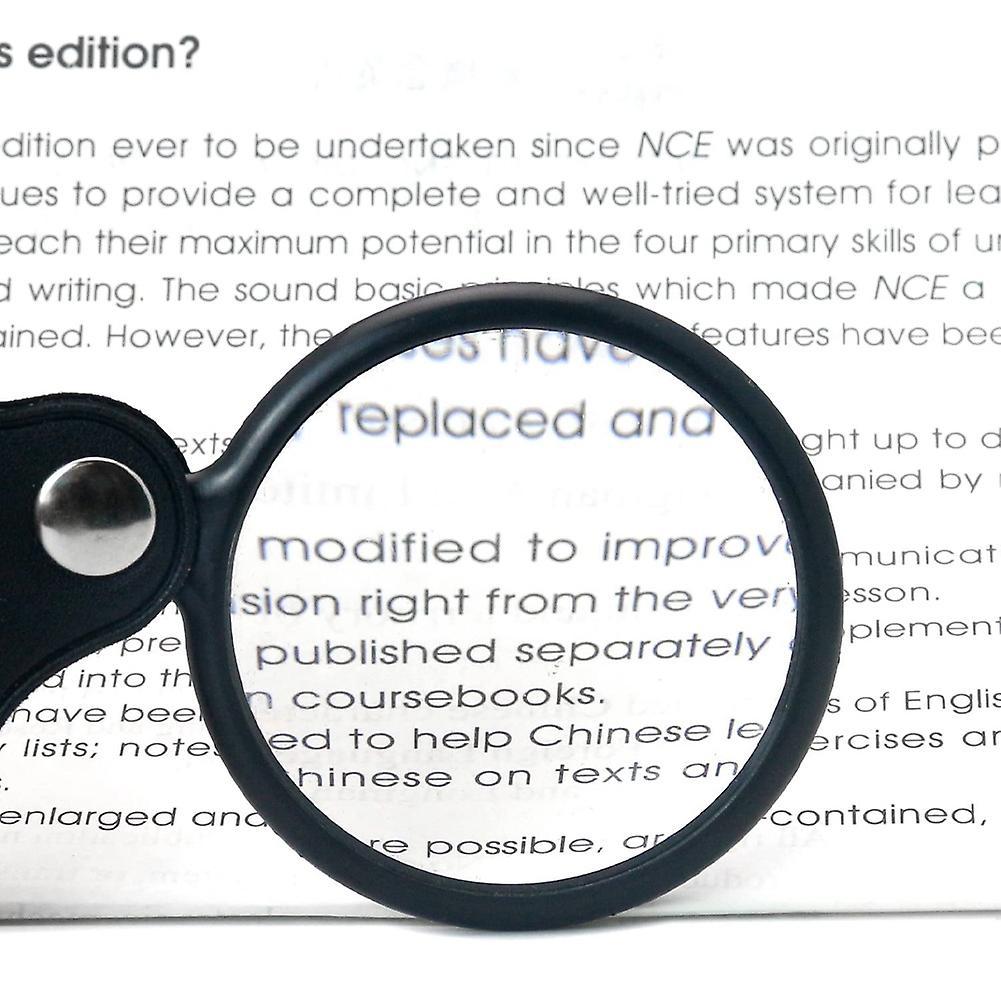 Folding Fold Away Pocket Magnifying Glass Magnifier Lens