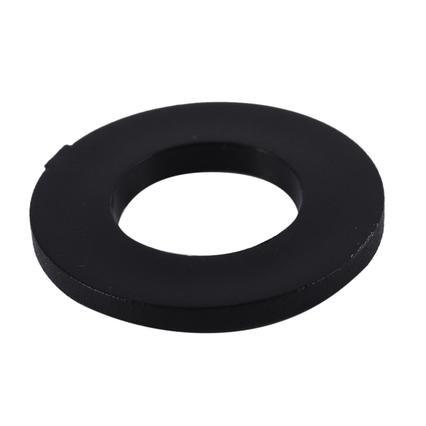 Nylon Flat Round Plastic Washer Assortment Kit Black 350pcs
