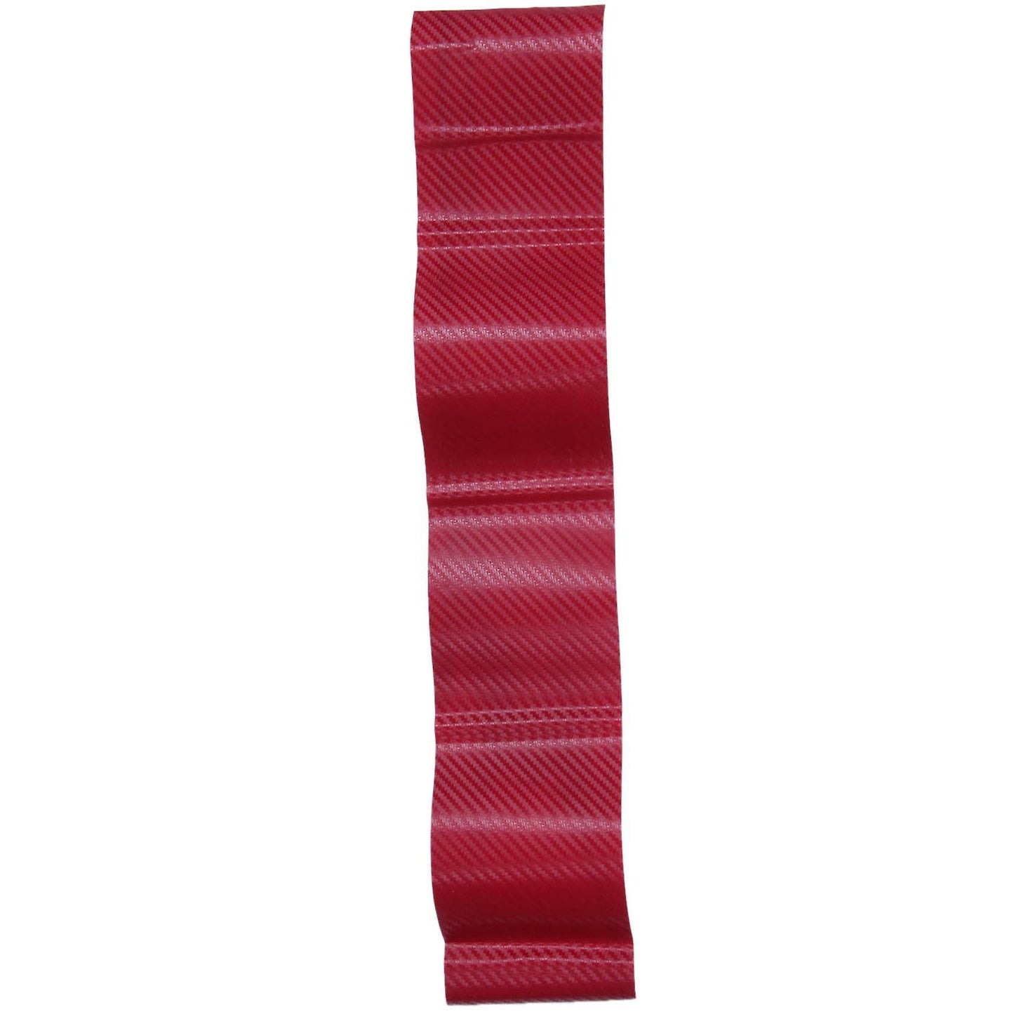 2x Car Diy 3d Carbon Fiber Vinyl Roll Film Sticker 70x10cm Wine Red