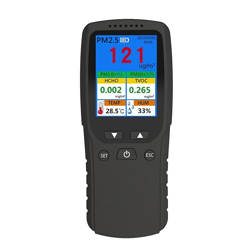 Indoor Air Quality Monitor Detector Detect Pm2.5 / Pm10 / Pm1.0