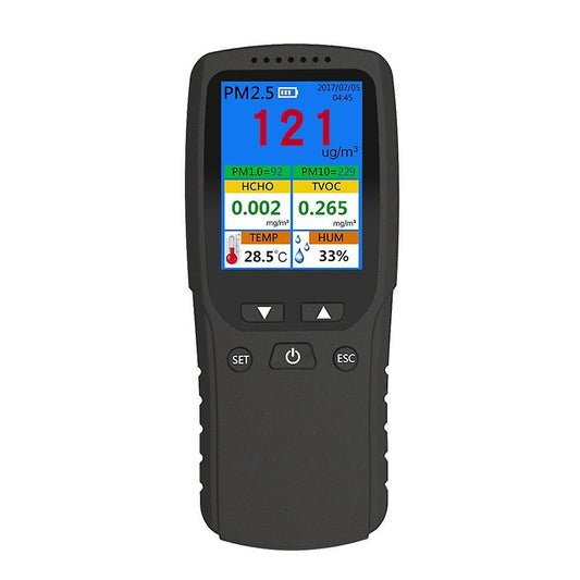 Indoor Air Quality Monitor Detector Detect Pm2.5 / Pm10 / Pm1.0