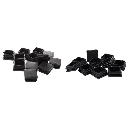 Quadratische Abdeckung Endkappen - 40 Mm X 40 Mm, 10 Stueck