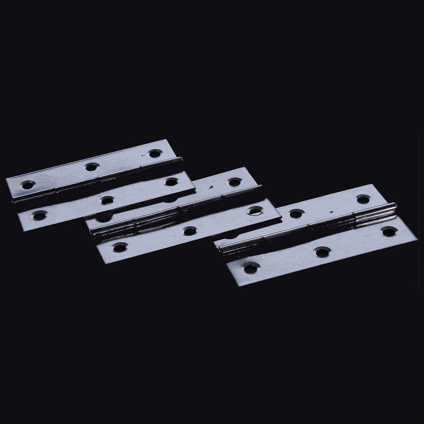 10 Pcs Home Furniture Hardware Door Hinge Satin Nickel 3inch Long