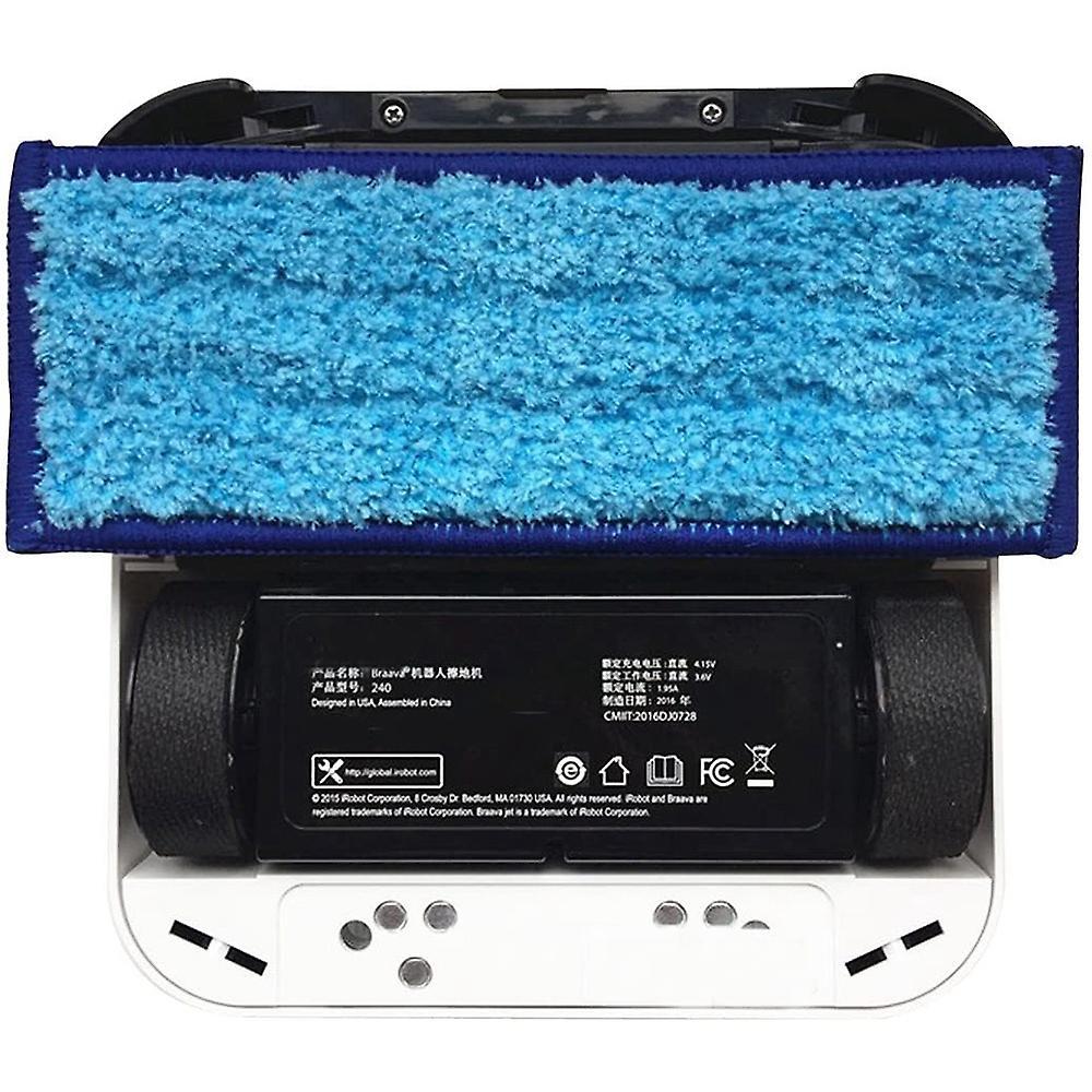 For Irobot Braava Jet 240 241 Included 4 Pcs Wet Pads 2 Pcs Dry Pads