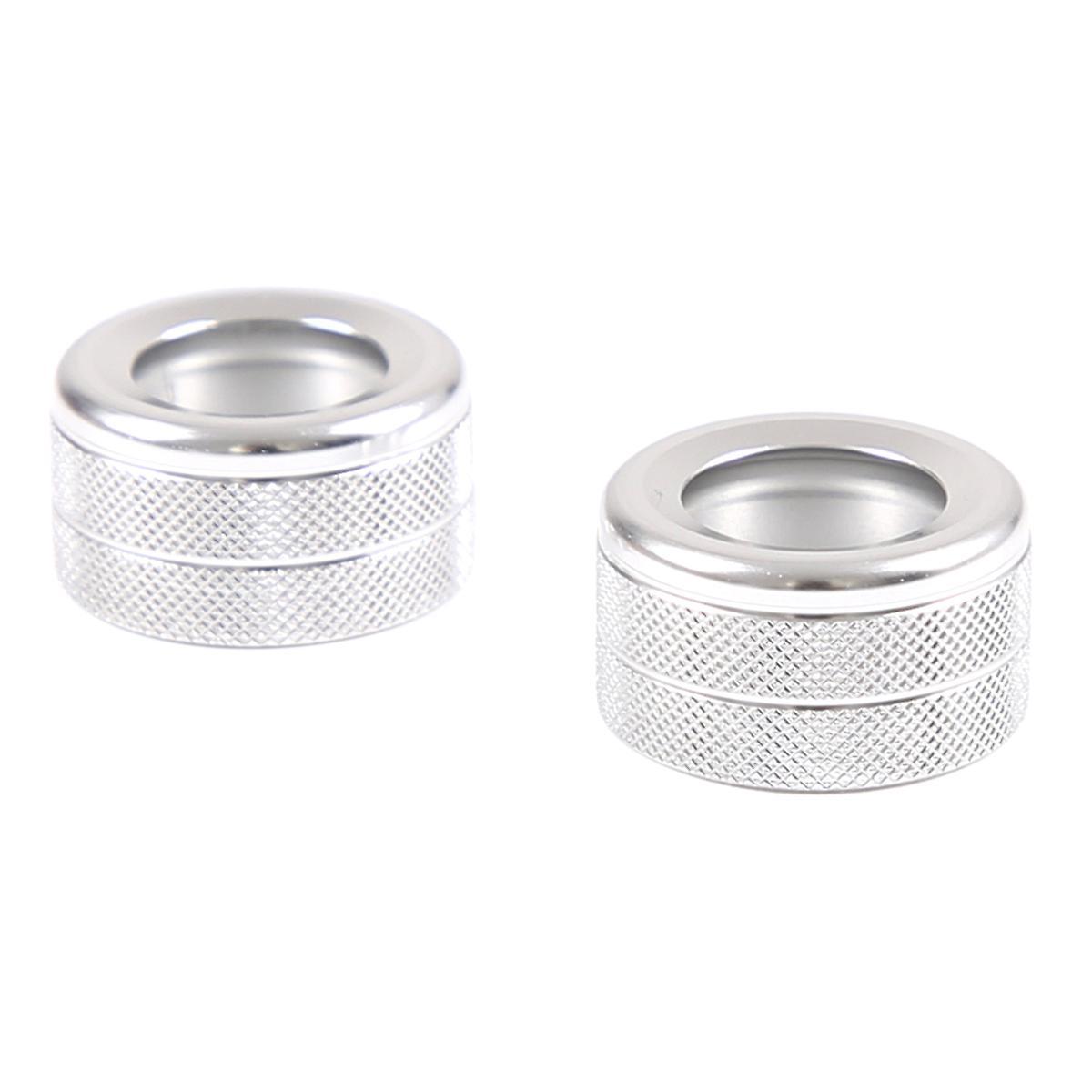 For-toyota Tacoma Car Center Console Volume Knob Car Styling Silver