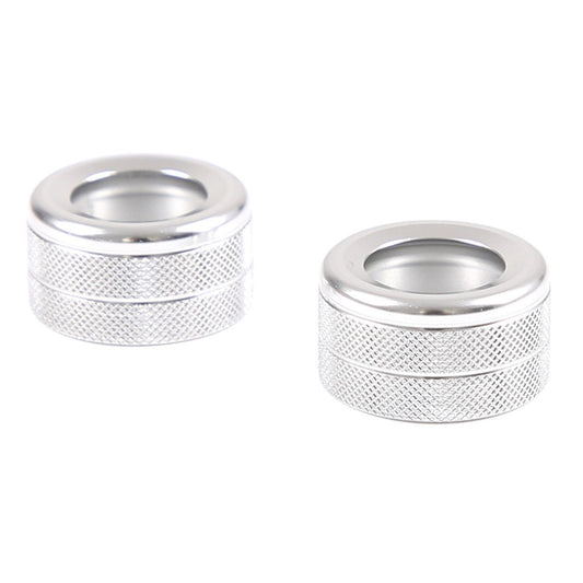 For-toyota Tacoma Car Center Console Volume Knob Car Styling Silver