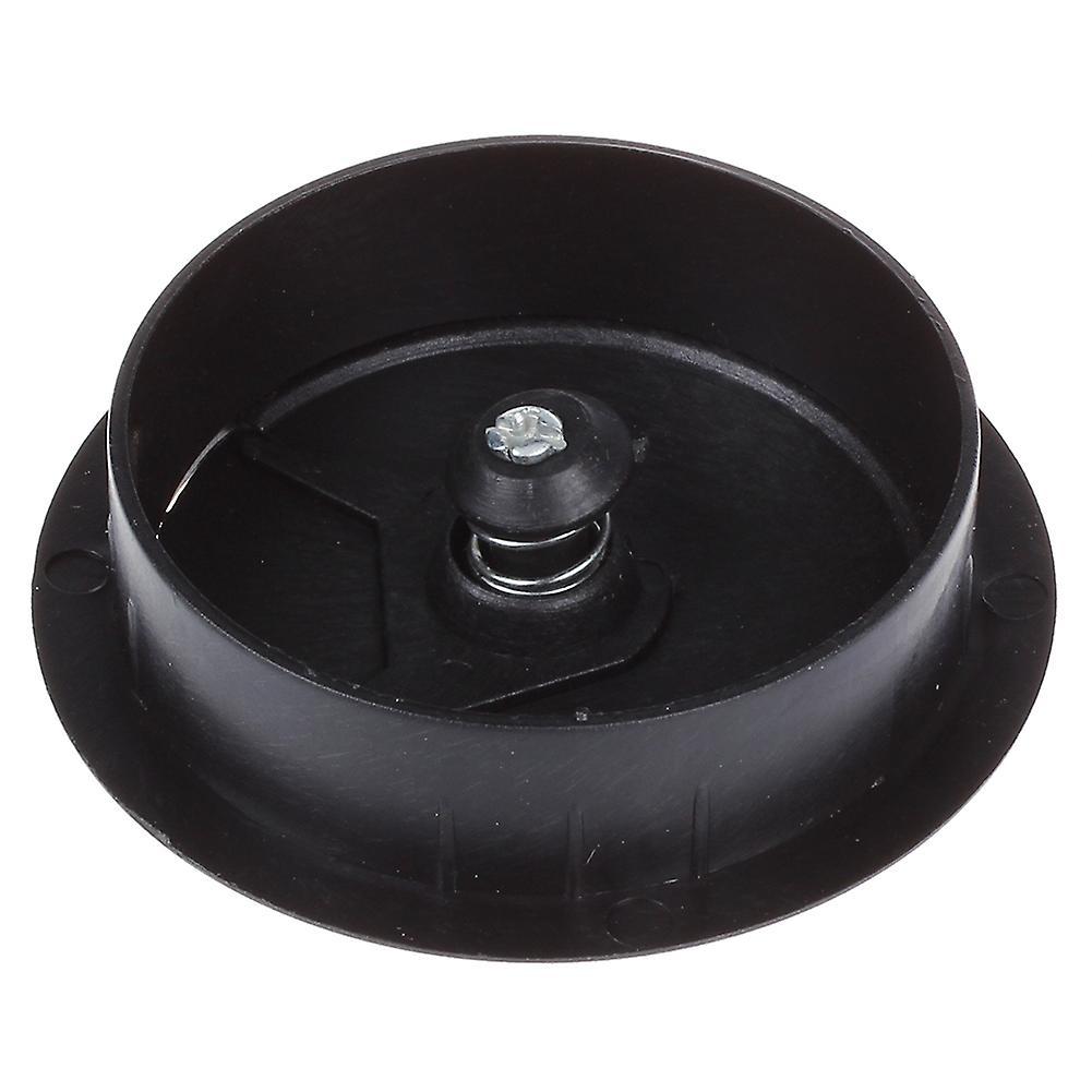 2x Computer Desk Table Grommet Cable Wire Hole Plastic Cover Black