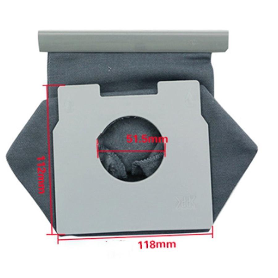 2 Pcs Non Woven Cloth Vacuum Cleaner Bag for Panasonic Mc-cg321/3300r