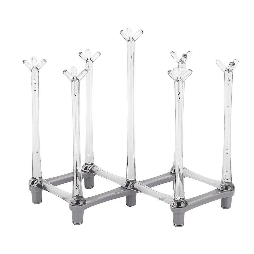 7 Cup Stretch Type Drain Cup Holder Wine Glass Tea Cup Drain Holder