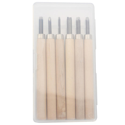 Woodworking 6pcs 2 Boxes/set Boxed Rubber Stamp Carving Knife