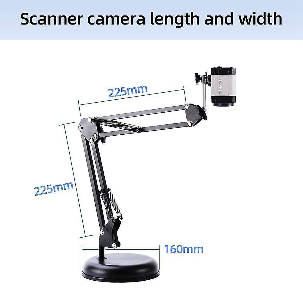 8mp Camera for Teachers,4k Hd Usb Scanner, Ocr for Distance Education