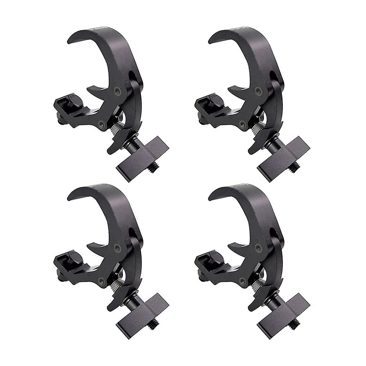 C Clamp Bracket Hook Clamp, 110lb Aluminum Alloy Truss Clamp,4pcs