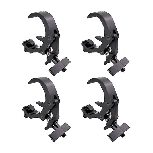 C Clamp Bracket Hook Clamp, 110lb Aluminum Alloy Truss Clamp,4pcs