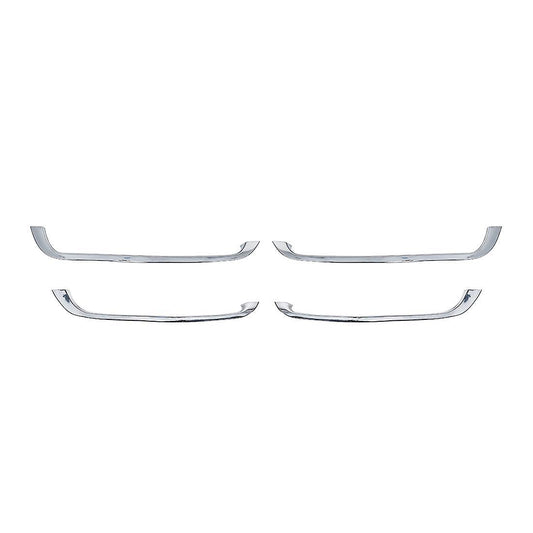 For Dodge Ram 2018-2022 Door Storage Box Groove Trim,abs Silver