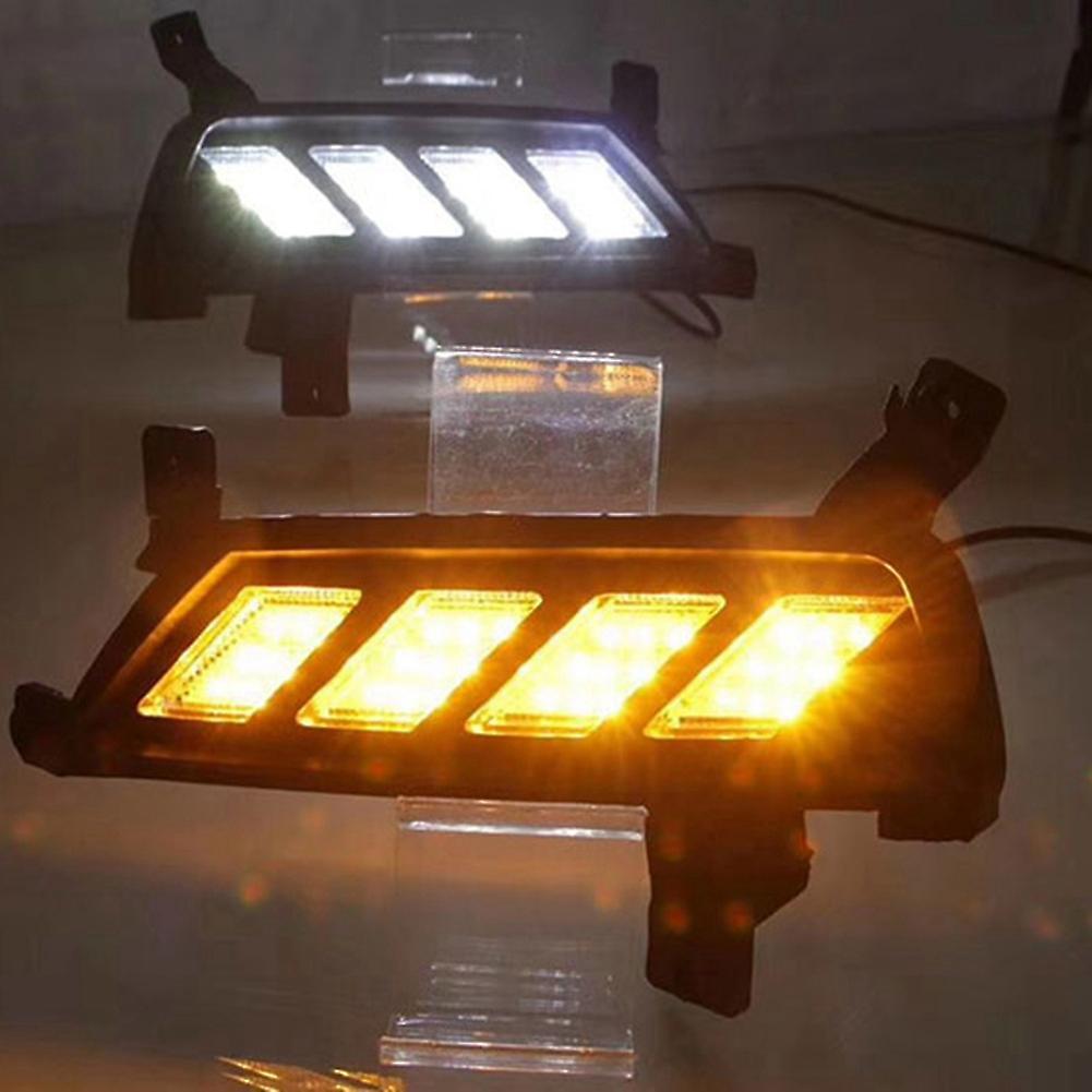 Car Running Light for Mg Zs 2017 2018 2019,white and Yellow Light