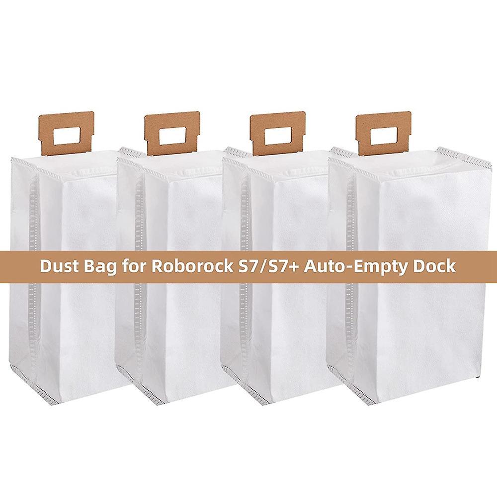 Dust Bag for Roborock S7 S7+ Vacuum Cleaner Auto-empty Dock -4pcs