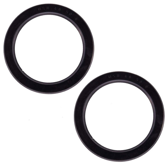 2x Ush 40mm X 50mm X 6mm Hydraulic Cylinder Rubber Oil Seal Ring