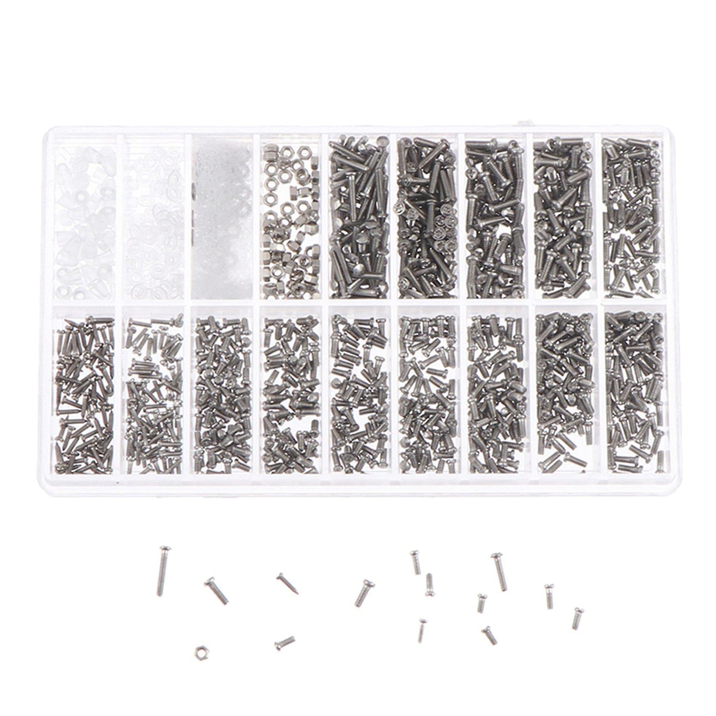Sunglasses Glasses Repair Tool, Stainless Steel Screws and Nose Pads