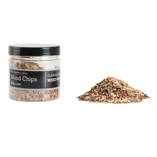 Wood Chips Set for Smoking Infuser for Food Cocktail (log Wood)