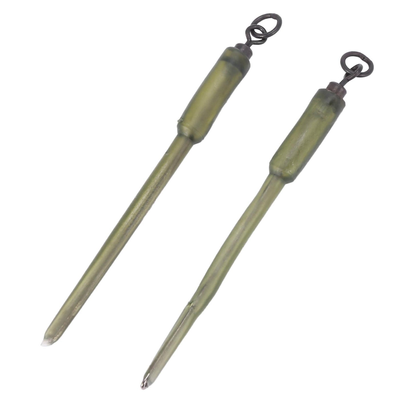 10pcs Carp Fishing Connector Swivels Pva Tube Bags Stems Solid Bag