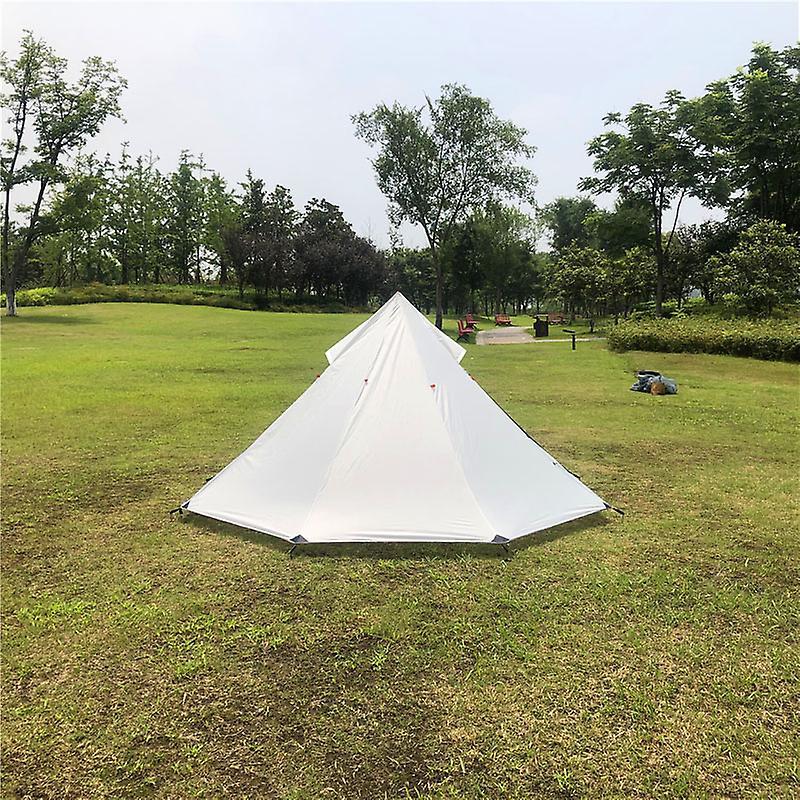 Large Sun Shade Shelter Teepee with Stove Pipe Hole for Outdoor