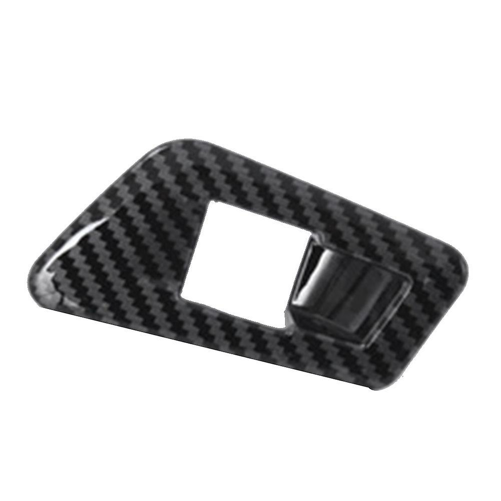 Carbon Fiber Car Tailgate Switch Trunk Control Button Cover