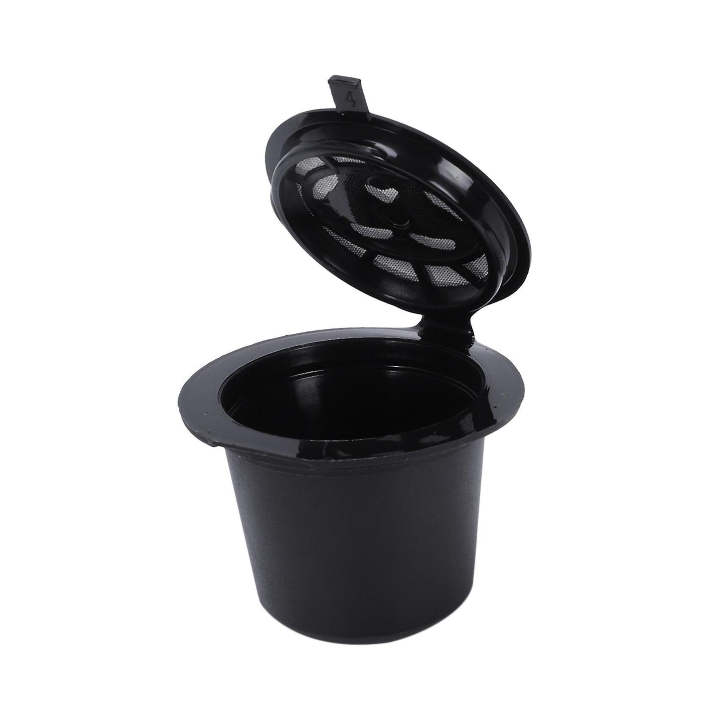 4x Refillable Coffee Capsules Pods for Nespresso Machines Spoon