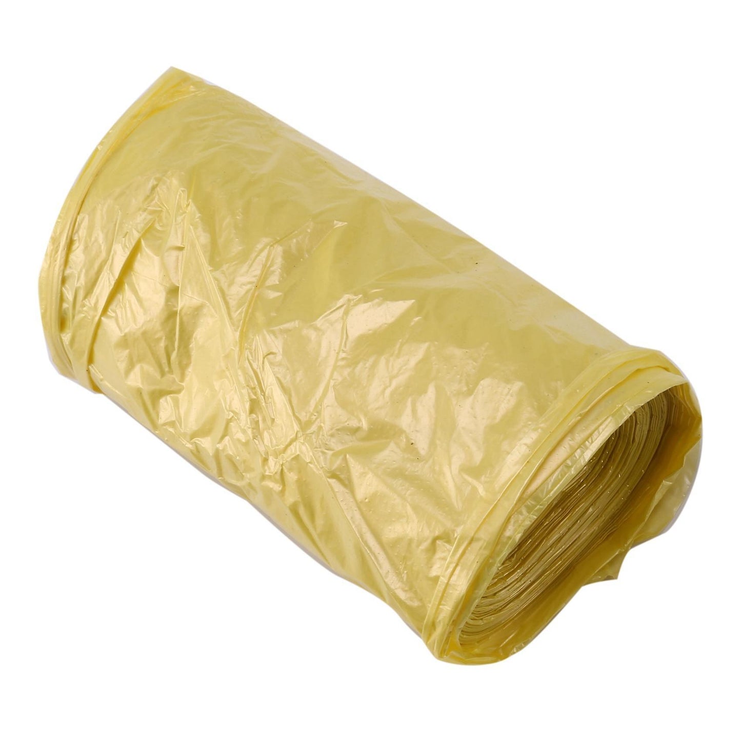 2 Rolls 50 X 46 Cm Garbage Bags Single Color Thick Plastic Bag Yellow