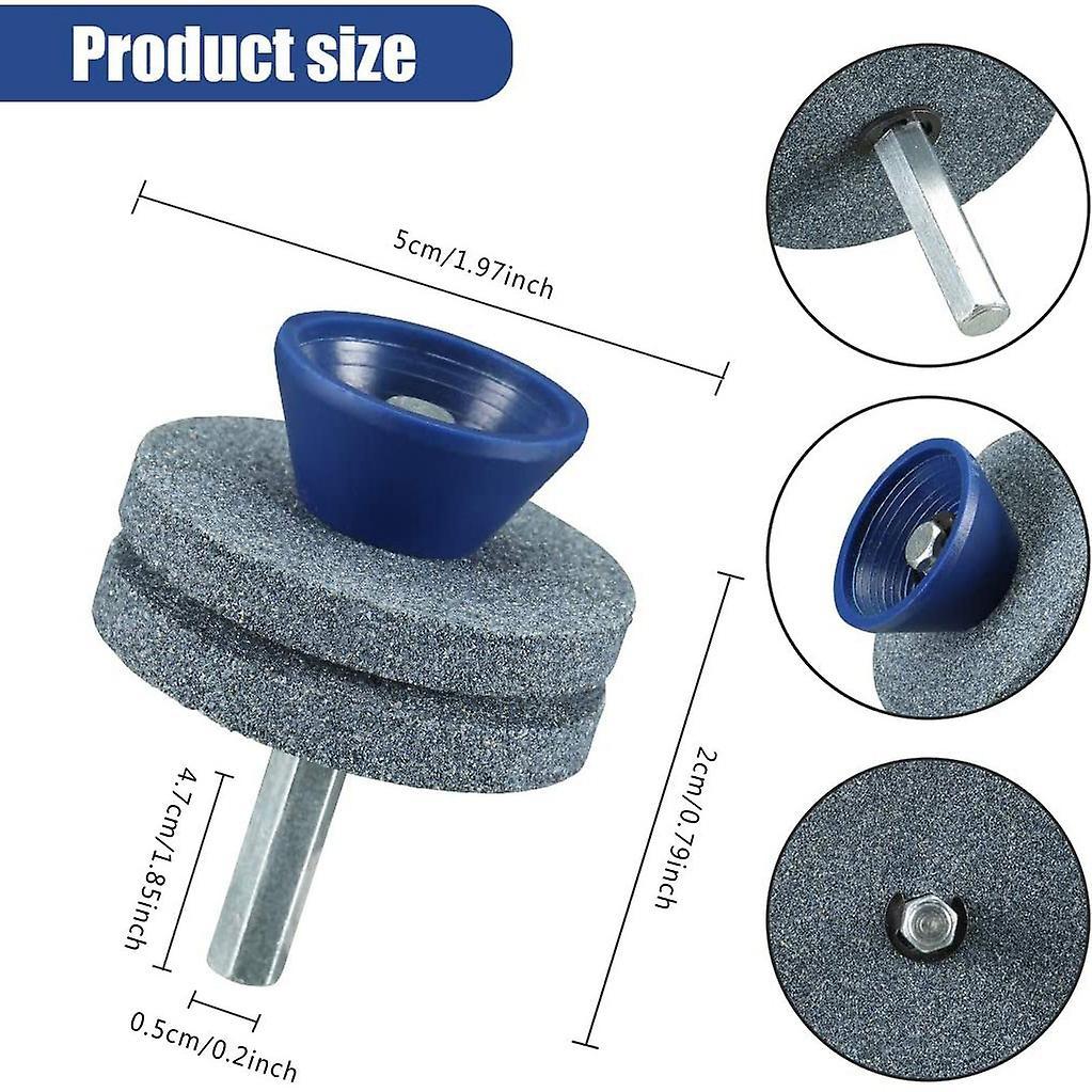 Universal Lawnmower Blade Sharpener,for Any Electric Drill Hand Drill