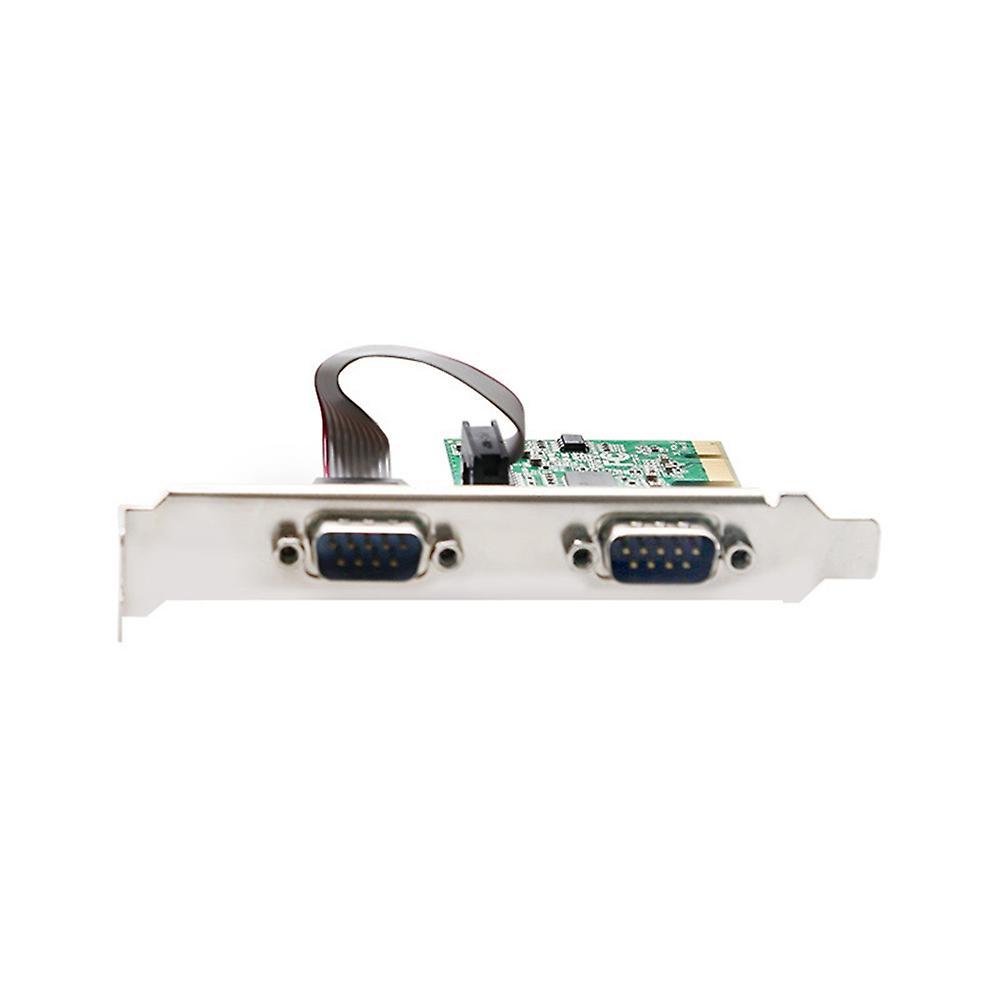 Pcie to Two Serial Ports Rs232 Interface Industrial Control Computer