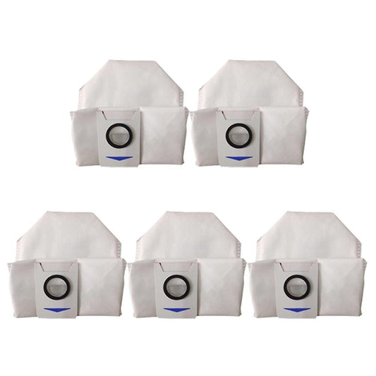 5pcs for Ecovacs Deebot X1 Omni Turbo Robot Vacuum Cleaner Dust Bags