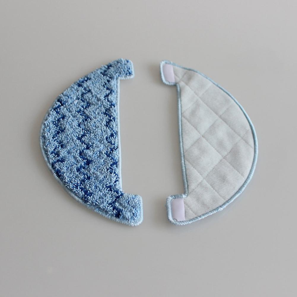 2pcs Replacement Washable Mop Cloth Mop Pads for Ilife A7 A9s Robot