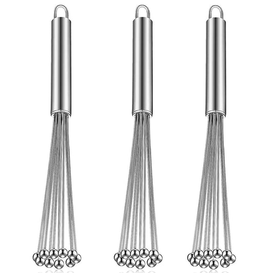 Stainless Steel Ball Whisk Wire Egg Whisk Set