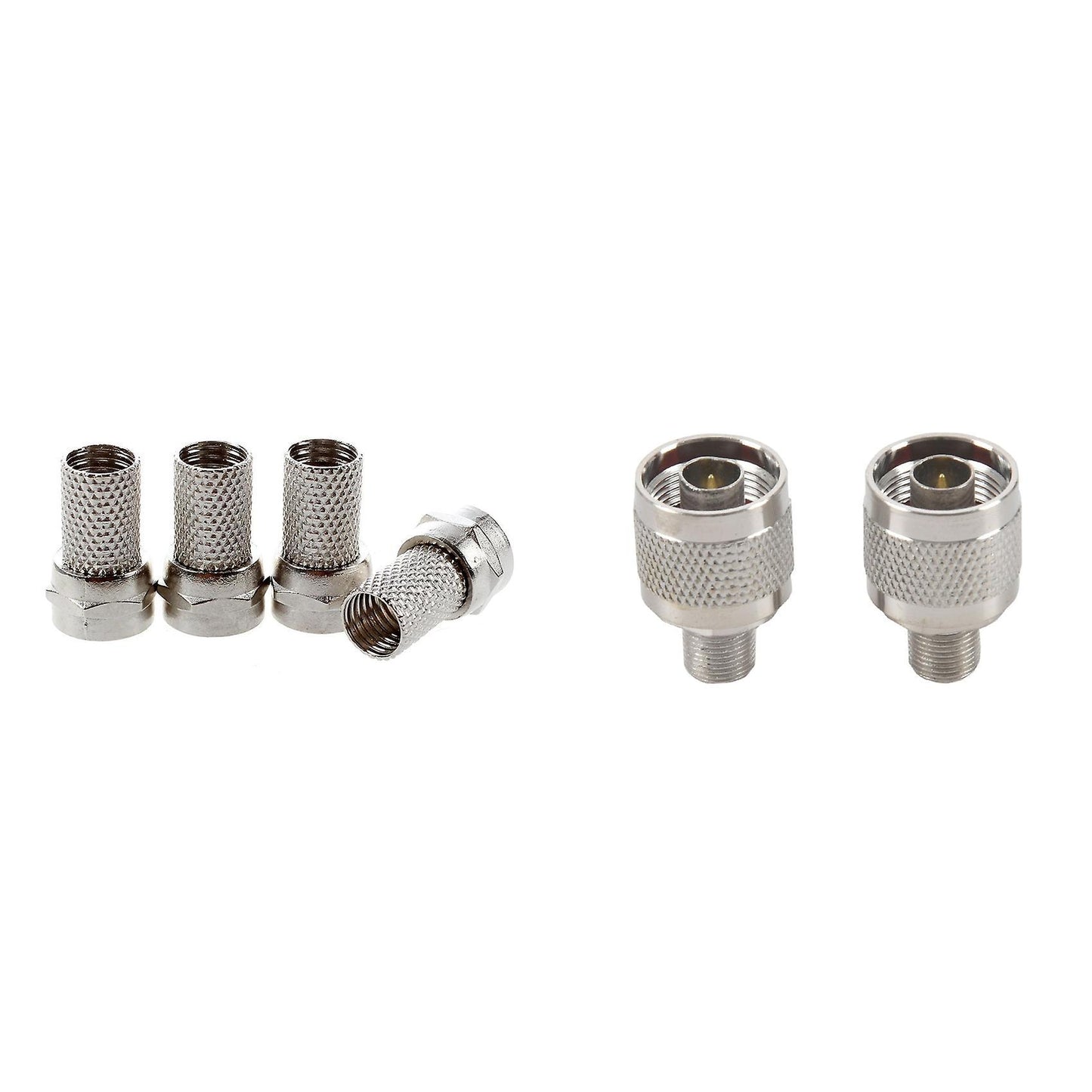Twist-on Rg6 Rg-6 F Tv Connector No Crimping Pack Of 10