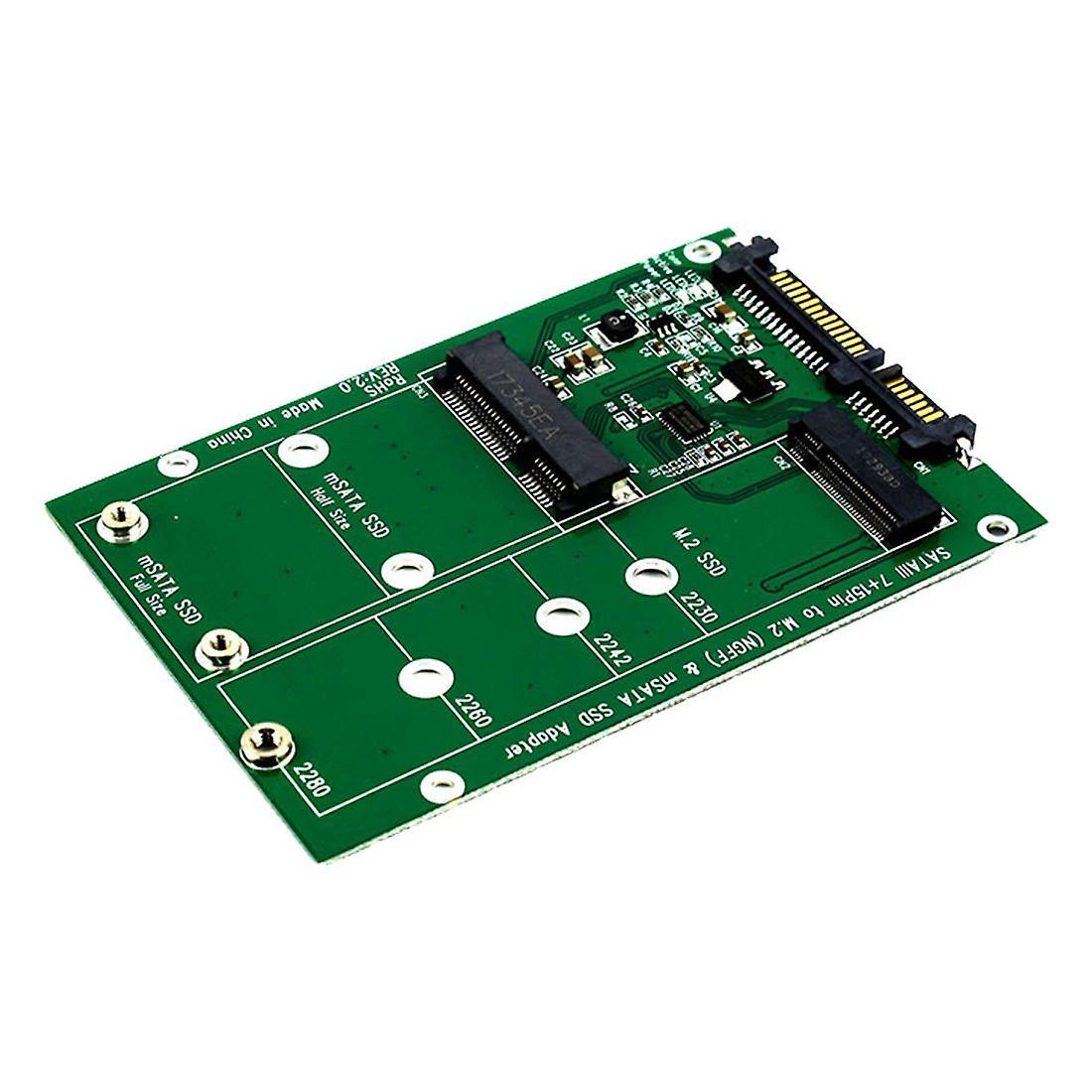 B+m Key Socket 2 M.2 Ngff(sata)ssd to 2.5 Sata Adapter Card with Case