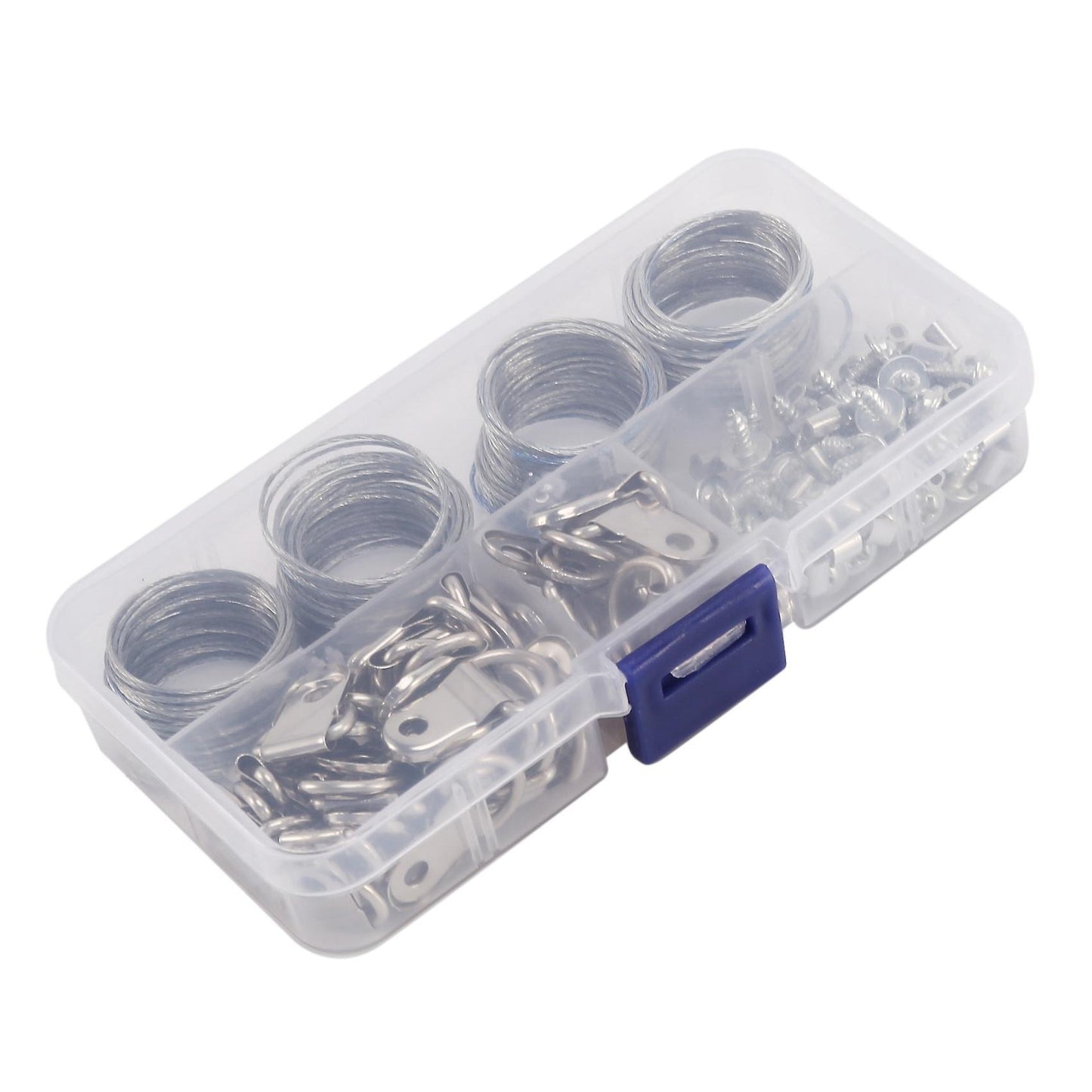 124pcs Picture Hanging Wire Kit,photo Frame Hanging Kit