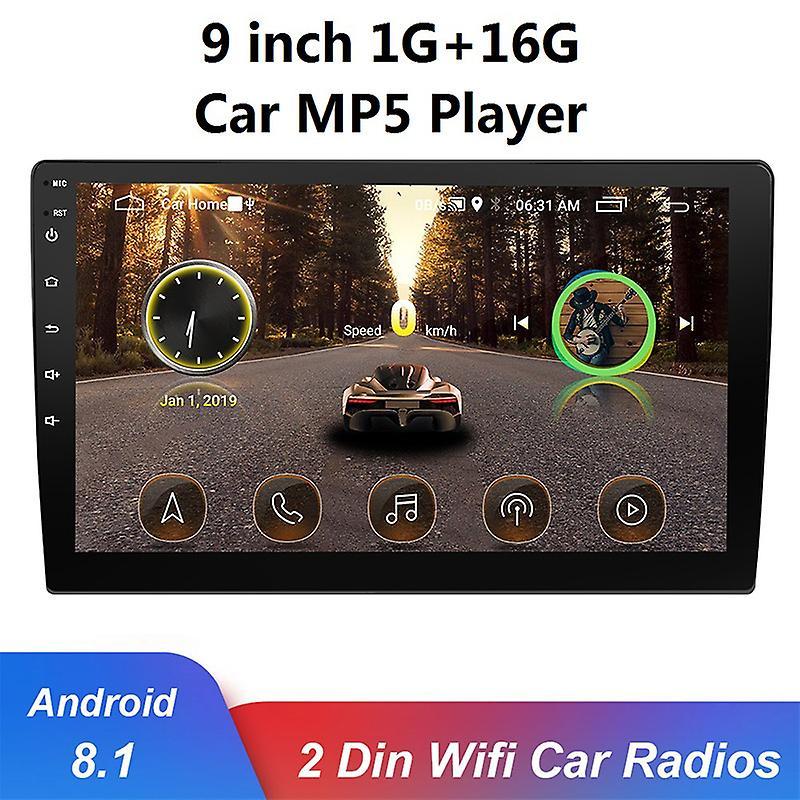 2 Din 9 Inch Android 8.1 Universal Car Radio Multimedia Mp5 Player