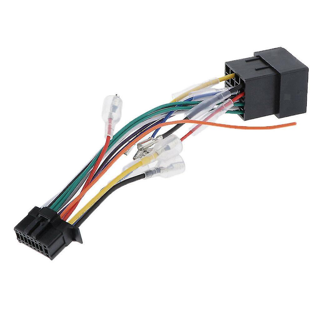 Abs Car Stereo Radio Iso Standard Wiring Harness Connector