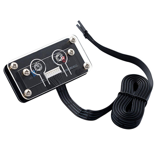 Desktop Computer External Power Switch Power Button+restart Button