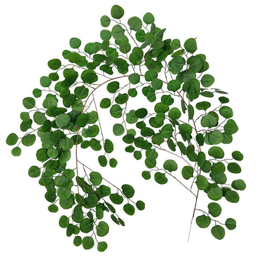 Artificial Rattan Simulation Eucalyptus Wedding Wall Decoration (b)