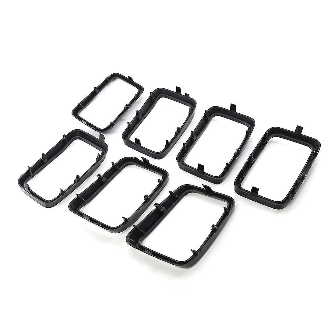 Car Front Grille Grill Ring Cover Inserts Protectors Frame Trims Kit