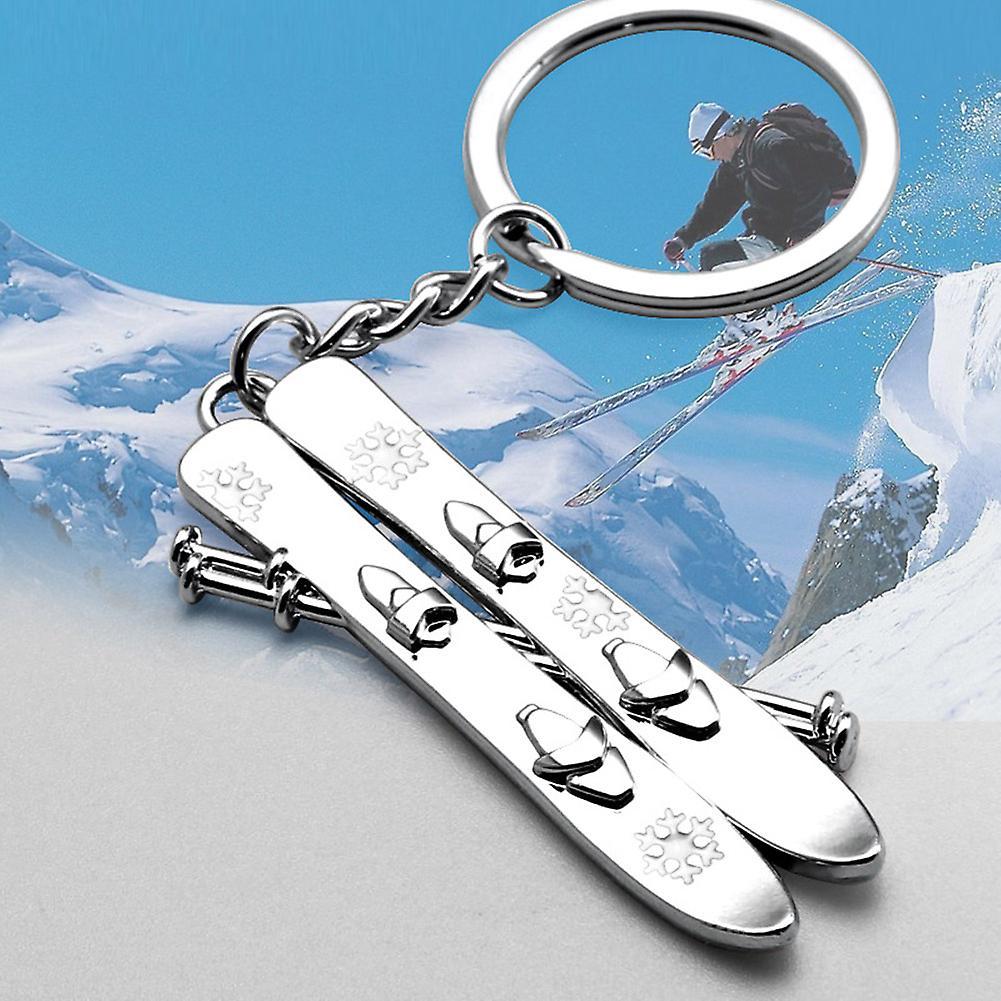 5 Pack Snowboarder Gift 3d Snowboard Keychain Snowboarding Keychain