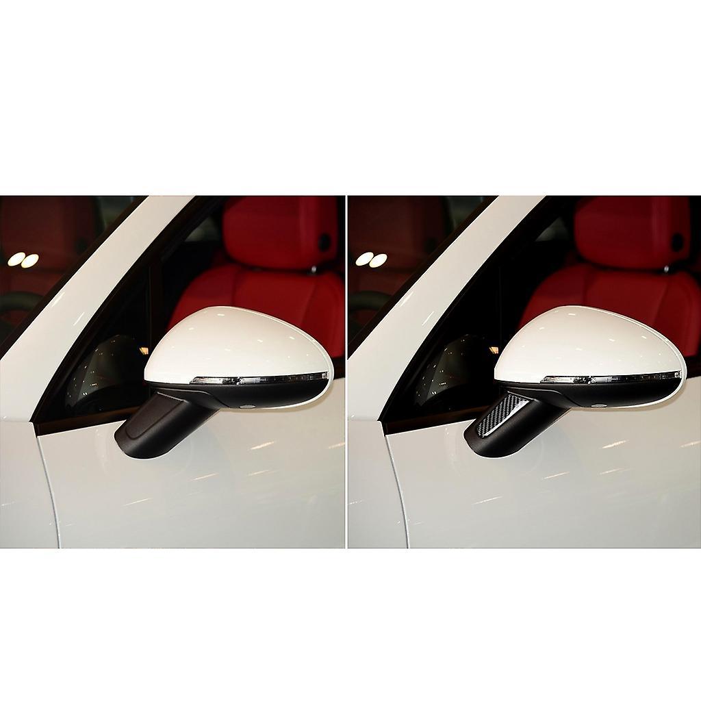 2pcs/set Car Side Rearview Mirror Cover Trim for -porsche Macan 14-19