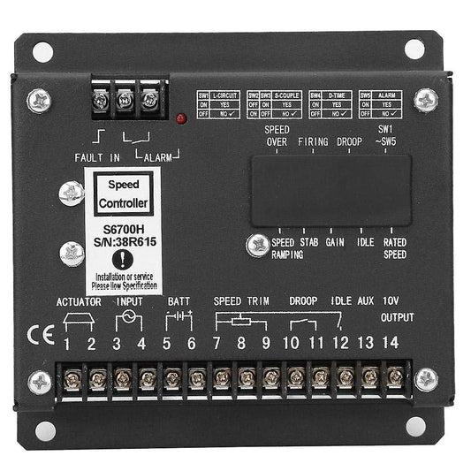 S6700h for Generator Speed Governor Engine Speed Control Unit
