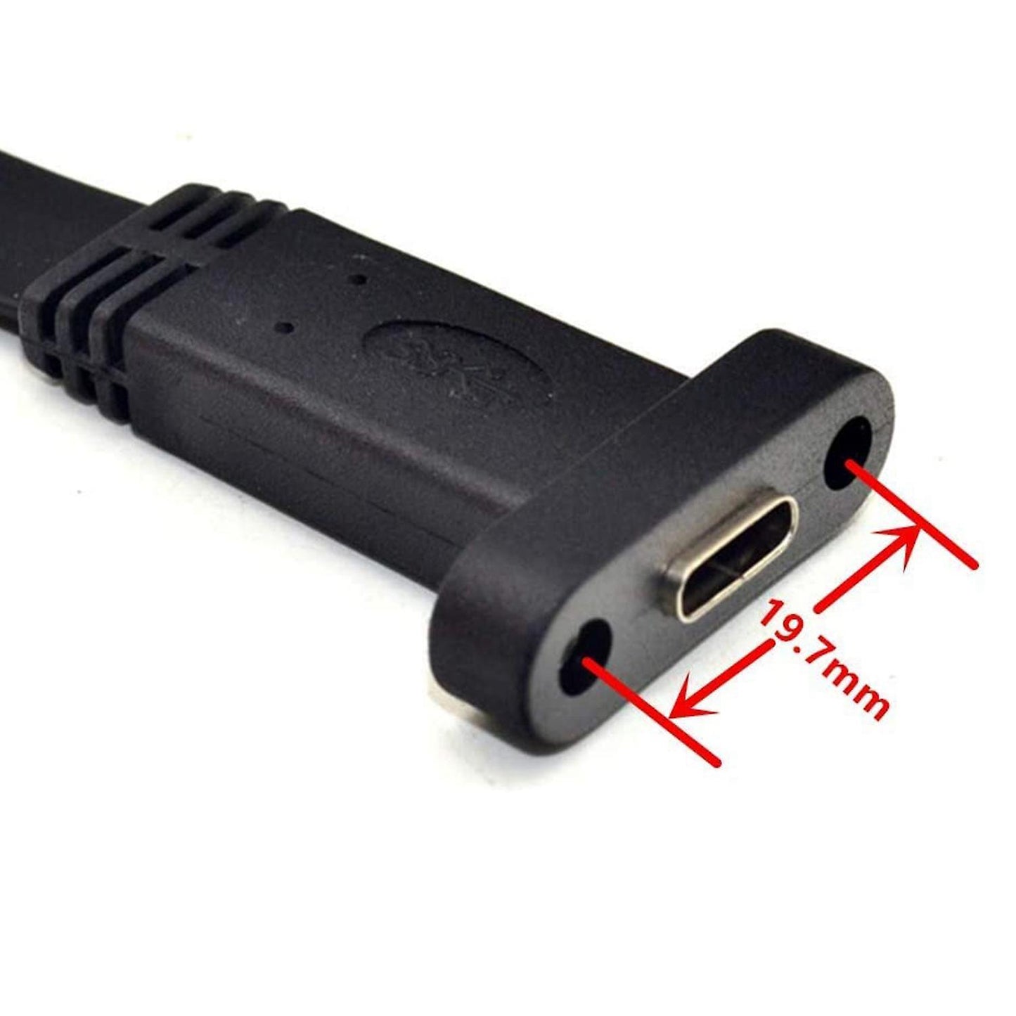 Front Panel Header Extension Cable,type E to Type C Cable(50cm)