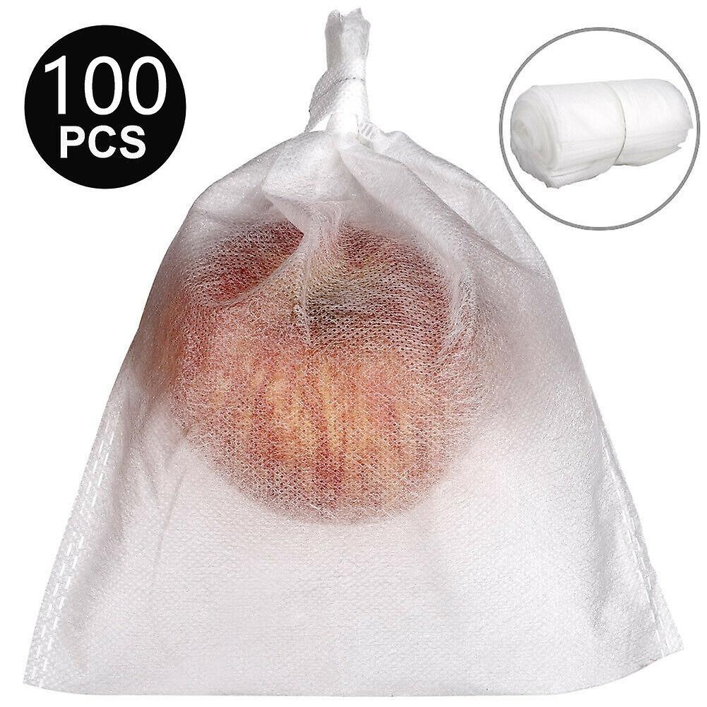 100pcs Garden Plant Fruit Cover Protect Net Mesh Bag Against Insect